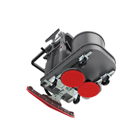 Поломоечная машина VOSTOK МТ40 (50Ач, многофункциональная тележка)