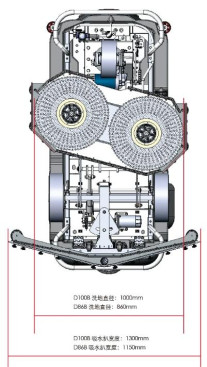 Поломоечная машина Bennett Dragoon D100b (200Ач Li)