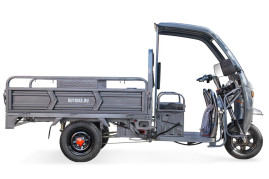 Трицикл электрический Rutrike D4 КАБИНА 1800 (60V, 1200W, синий)