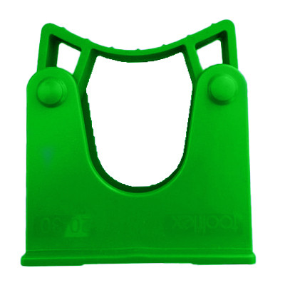 Зажим Haug Bursten (Д 22-32мм, зеленый)