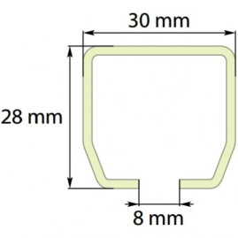 Ролик R+M (оцинк, 8-15мм)
