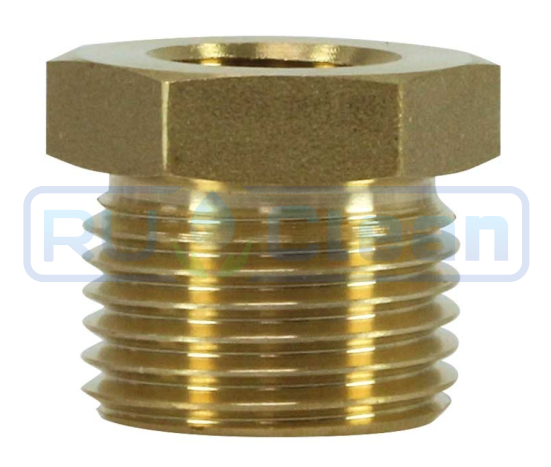 Переходник 3/8г-1/4ш (250бар, латунь) TOR