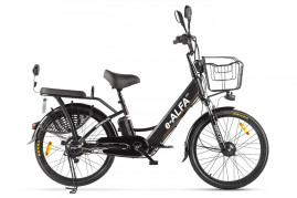 Электровелосипед GREEN CITY e-ALFA new (черный)