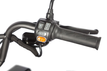 Трицикл электрический Wanshida UM+ (60V, 1000W, серый) (0000314-3100)