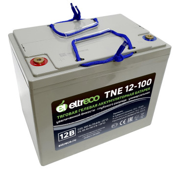Тяговый аккумулятор Eltreco TNE12-100 (12V, 80A/h, AGM)