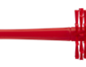 Щетка-ерш для труб Vikan (D90мм, красный)