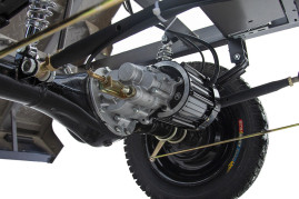 Трицикл электрический Rutrike D4 КАБИНА 1800 60V1500W (зеленый)
