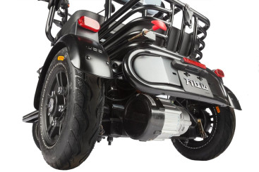 Трицикл электрический Wanshida UN MOTO (60V, 650W, черный)