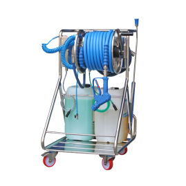 Пенная станция VEMA FOAM SYSTEM 1 AIR (50-100бар, сж.возд, 2 хим.ср, тележка)