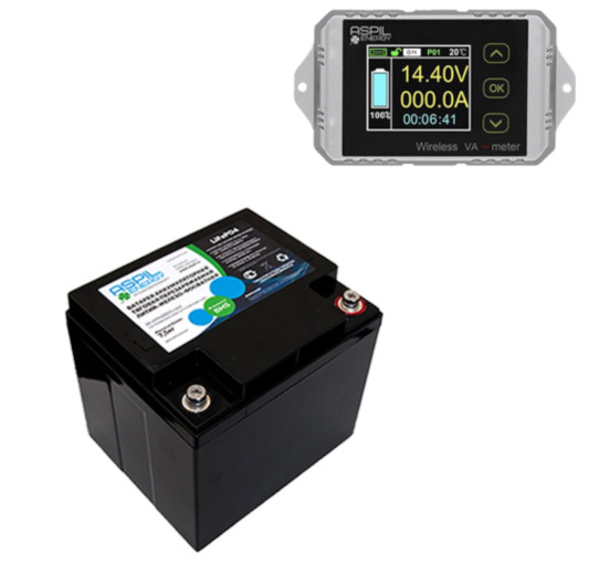 Тяговый аккумулятор ASPIL (24В, 54Ач, LiFePO4)