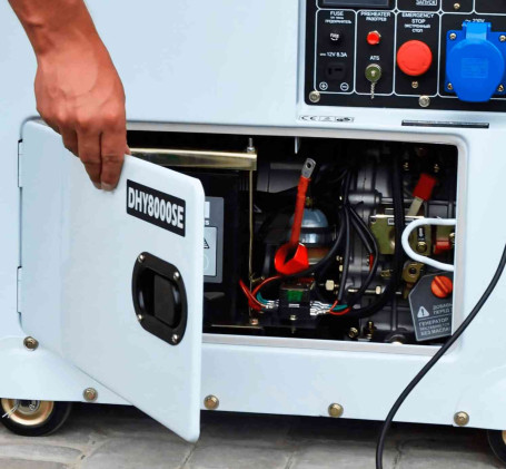 Генератор дизельный Hyundai DHY 8000SE