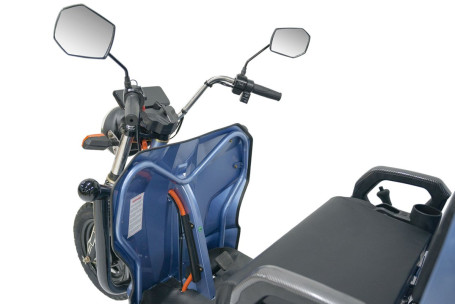 Трицикл электрический Rutrike Вектор 1500 (60V, 1200W, зеленый) (026260-3234)