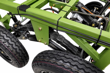 Трицикл электрический Rutrike Каскад 1600 60V 1500х2W (зеленый) (026655-3295)