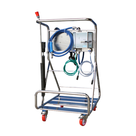 Пенная станция VEMA FOAM &amp; WASH M.P. (10-100бар, сж.возд, 1 хим.ср, тележка)