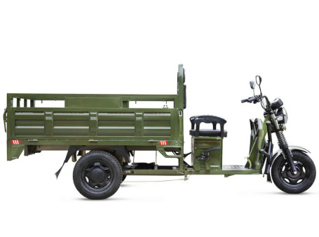 Трицикл электрический Rutrike D4 Next 1800 60V 1500W (желтый)