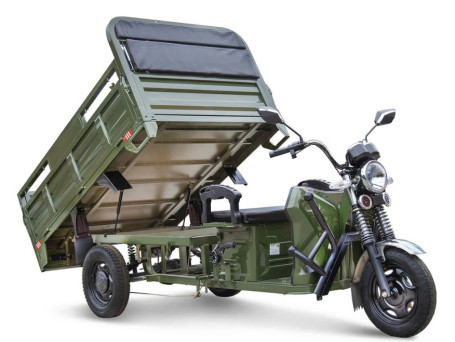 Трицикл электрический Rutrike D4 Next 1800 60V 1500W (желтый)