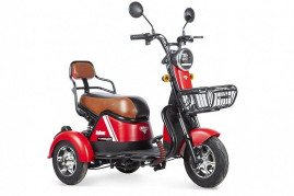 Трицикл электрический Rutrike Шкипер (красный)