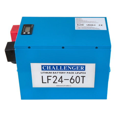 Тяговый аккумулятор Challenger 24V 60Ah SEN (24В, 60Ач, LiFePO4)