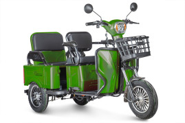 Трицикл электрический Rutrike Тубан (зеленый)