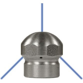 Форсунка канализационная 1/8 15мм. D 0,65 R+M 65056