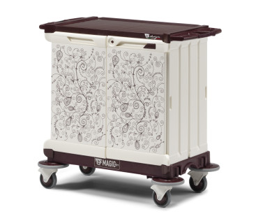 Тележка TTS MagicArt 20 Safety (2 двери, рисунок KAPOK, база антрацит)