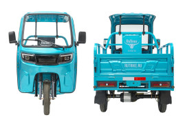 Трицикл электрический Rutrike Глобус NEXT 1500 (60V, 1200W, серый)