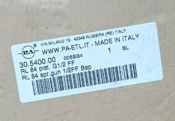Пистолет PA RL84 (1/2"г-1/2"г, 500бар, 80л/мин)