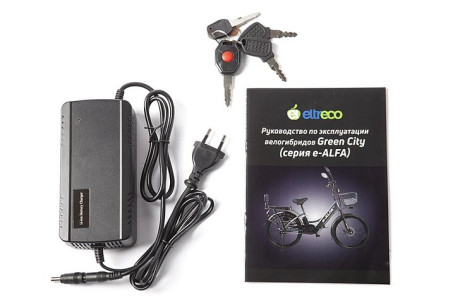 Электровелосипед GREEN CITY e-ALFA Fat (серебристый)