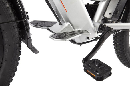 Электровелосипед GREEN CITY e-ALFA Fat (серебристый)