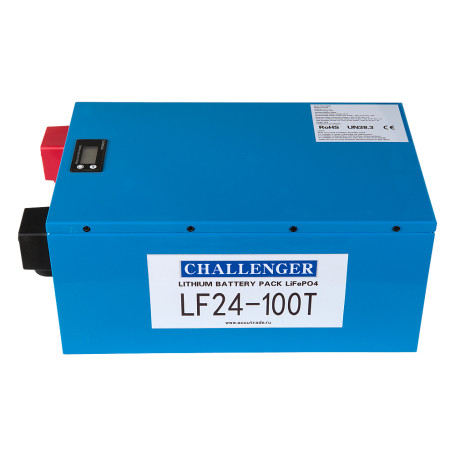 Тяговый аккумулятор Challenger 24V 100Ah SEN (24В, 100Ач, LiFePO4)