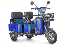 Трицикл электрический Rutrike Тубан (синий)