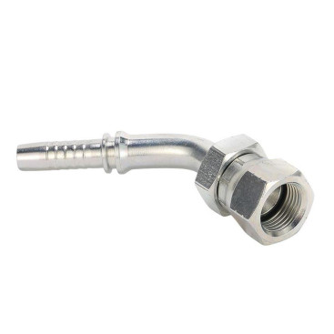 Фитинг высокого давления JIC (DN25, 1 5/16г, 45гр, оцинк) Robin