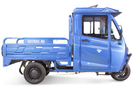 Трицикл электрический Rutrike КАРГО Кабина 1500 60V1000W (серый)