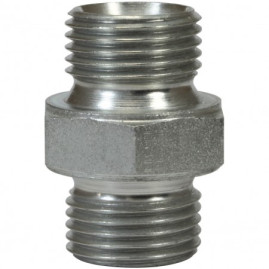 Переходник 1/8"ш-1/8"ш R+M (500бар, оцинк)