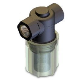 Фильтр для воды F5 (100мкм, 1/2"г-г, на вход бака 46mesh) PA