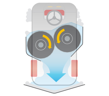 Поломоечная машина Comac ULTRA 100 GS BIFUEL AS