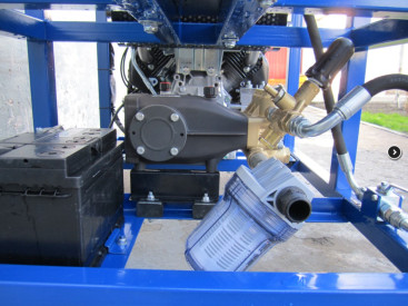 Гидродинамический аппарат Comet KBM 50/150 (ДВС HONDA GX-690, с барабаном)