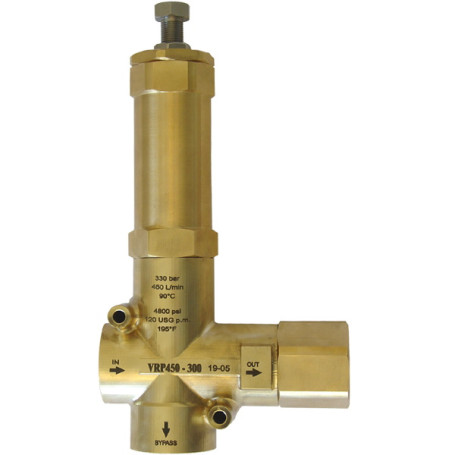 Регулятор давления PA VB450/200 (200бар, 450л/мин, 1 1/4"г-1 1/4"г, By-pass 1 1/4"г)