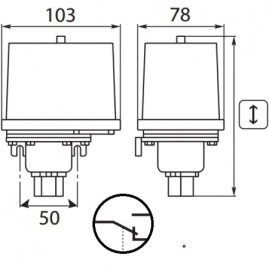 Датчик давления R+M (30-250 бар, 3/8F, FF4-250)