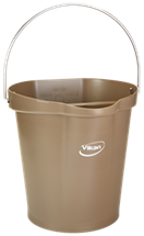 Ведро Vikan (12л, коричневый)
