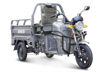 Трицикл электрический Rutrike Вояж К22 1200 60V/800W (серый)