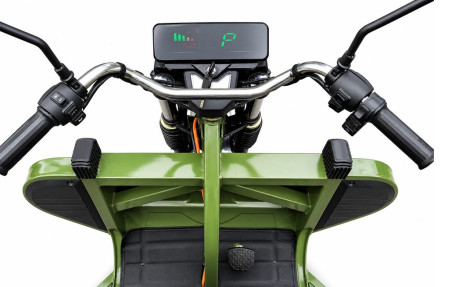 Трицикл электрический Rutrike Профи 2200 60V 1800х2W (зеленый) (026657-3298)