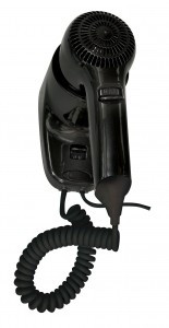 Фен настенный Nofer 02055.N (1200Вт, черный) (02055.N)