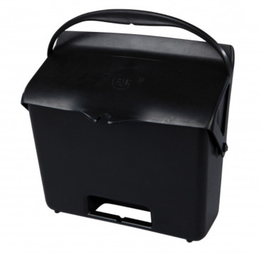 Совок FBK (с крышкой, черный)