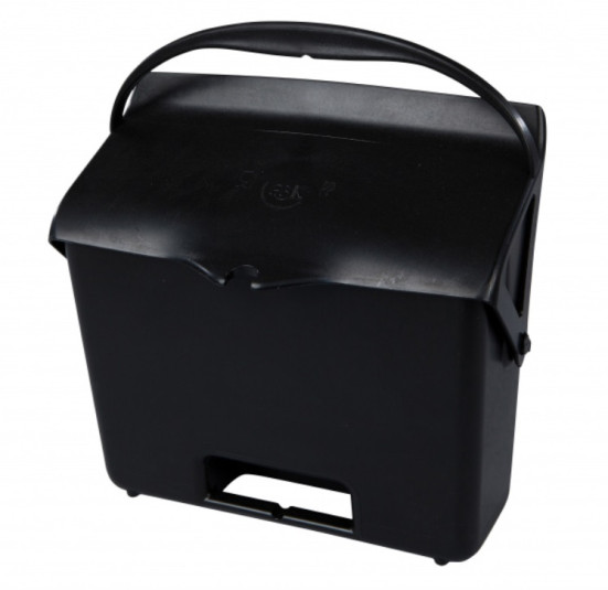 Совок FBK (с крышкой, черный)