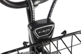 Электровелосипед GREEN CITY e-ALFA GL (серебристый)