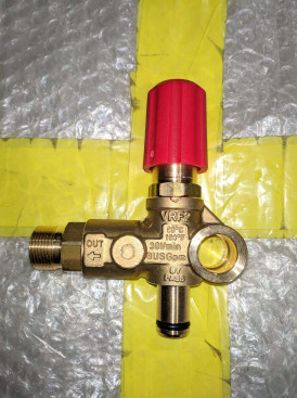 Регулятор давления Mecline VRF2 (220бар, 30л/мин, 3/8&quot;ш-М22х1.5ш, верх)