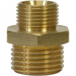 Переходник 1/2"ш-1/4"ш R+M (400бар, лат)