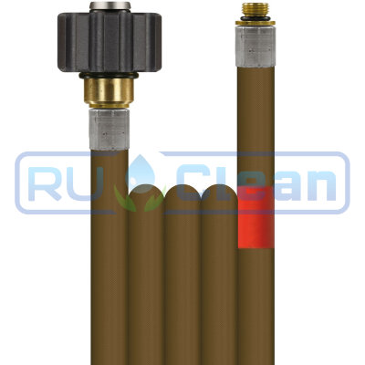 Шланг для канализации (30м, DN04, М22х1.5г-1/8"ш, 300бар) R+M