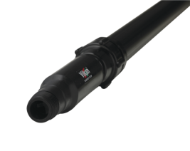 Ручка телескопическая Vikan (d31мм, подв. воды, черный)